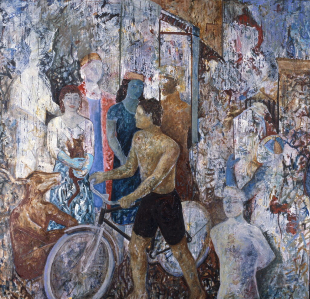 The Wayfarer with Bicycle 
